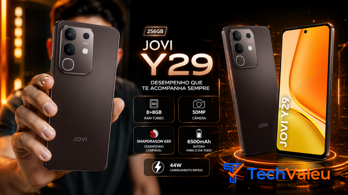 Jovi Y29: A Bateria de 6.500mAh que Dura 4 Dias É Real?
