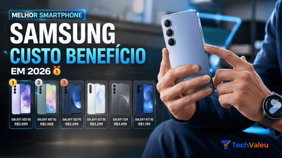 melhor smartphone custo benefício 2026