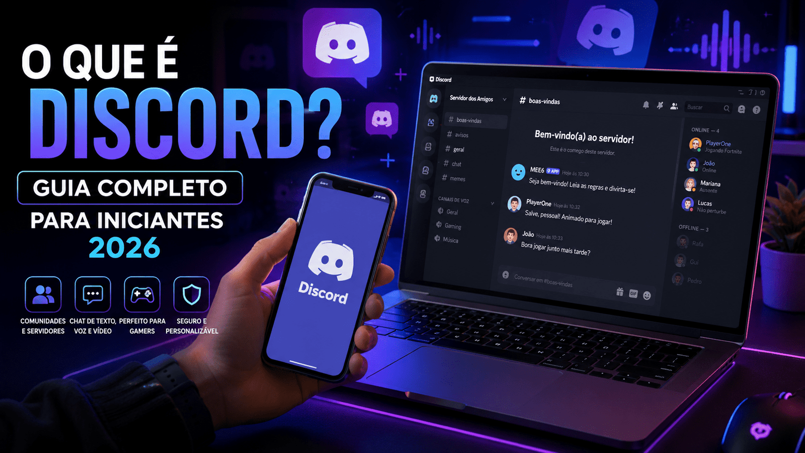 O que é Discord? Tudo que Você Precisa Saber em 2026