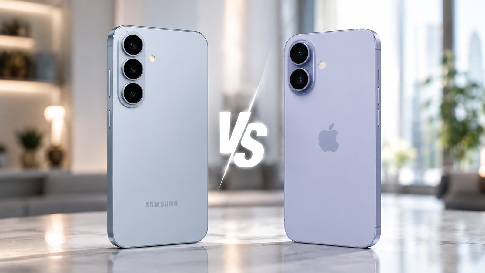 Galaxy S26 ou iPhone 17