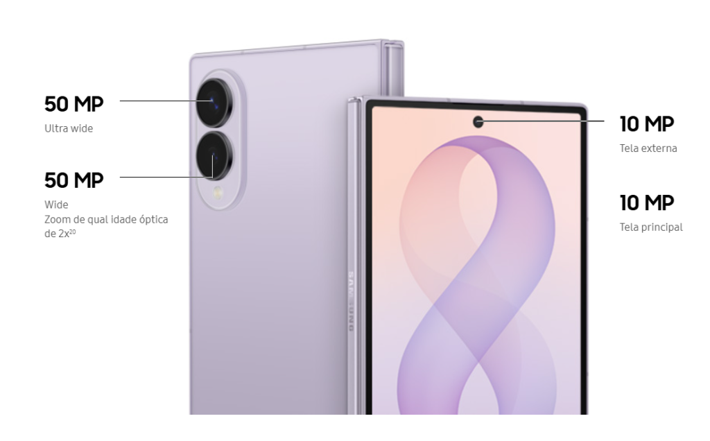 Samsung Galaxy Z Fold 8 Chegou! Veja Tudo o Que Mudou 3 Galaxy Z Fold 8 vale a pena — ficha técnica oficial e análise completa