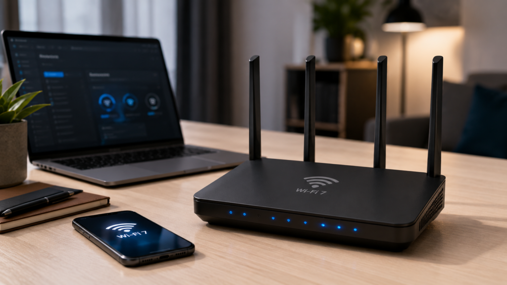 Wi-Fi 7 Vale a Pena em 2026? Guia Completo Antes de Trocar 8 O Wi-Fi 7 promete velocidades de até 46 Gbps e menos latência